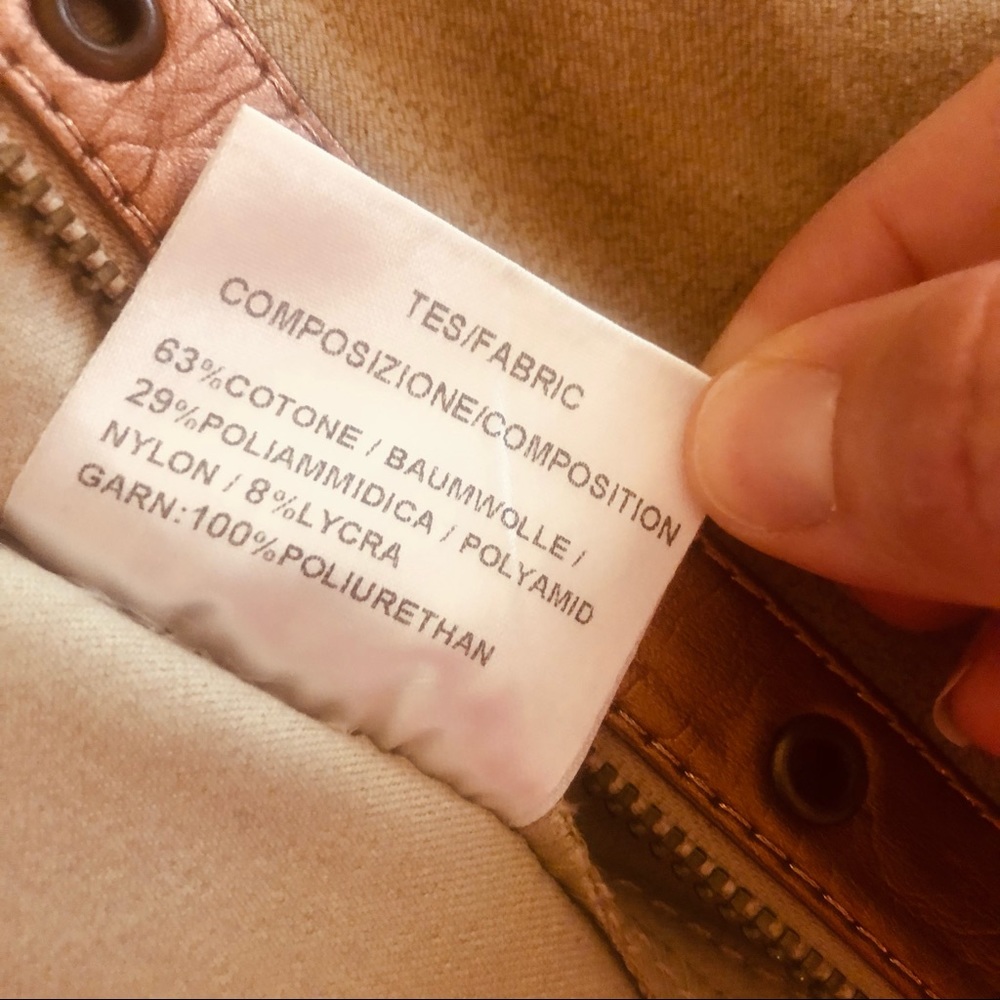 Societa Fashion Italy Bronze Lightweight Jacket - Picture 11 of 12